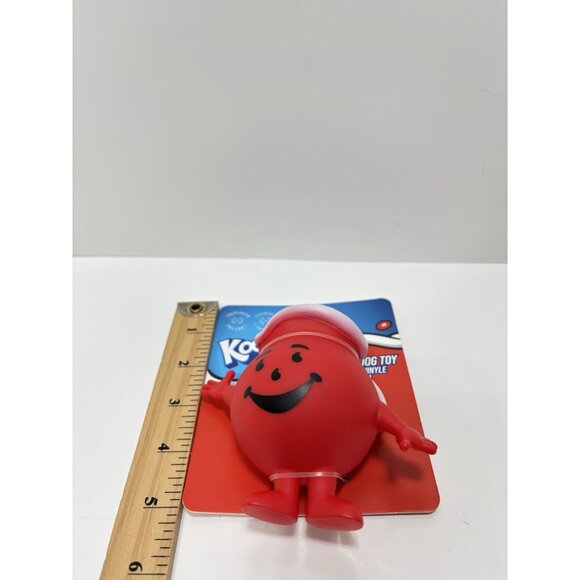 Koolmaid Vinyl Dog Toy Red Squeaky Pitcher Shaped Logo Style Fun Pet Play - Picture 3 of 6